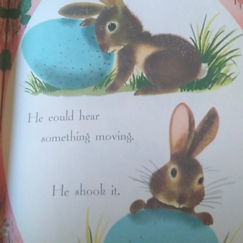 GOLDEN BOOK VINTAGE 1975 THE GOLDEN EGG HARDCOVER AN OLD FASHION STORY